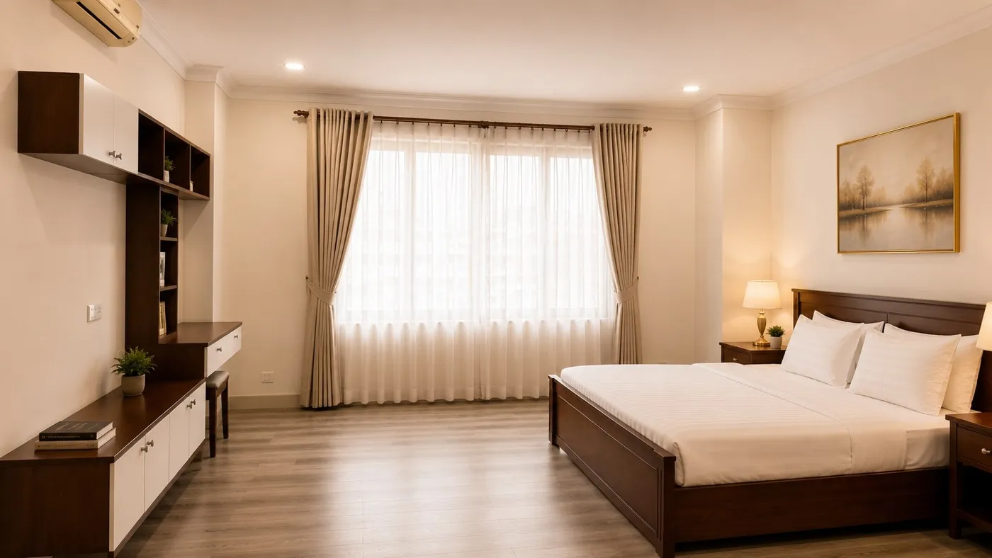 Hamptons Apartments luxury suite interior and amenities