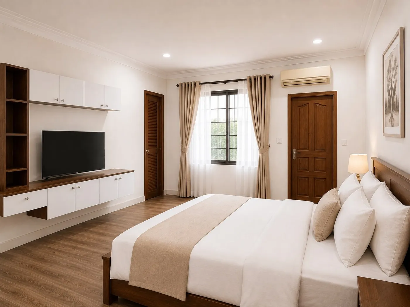 Hamptons Apartments luxury suite interior and amenities