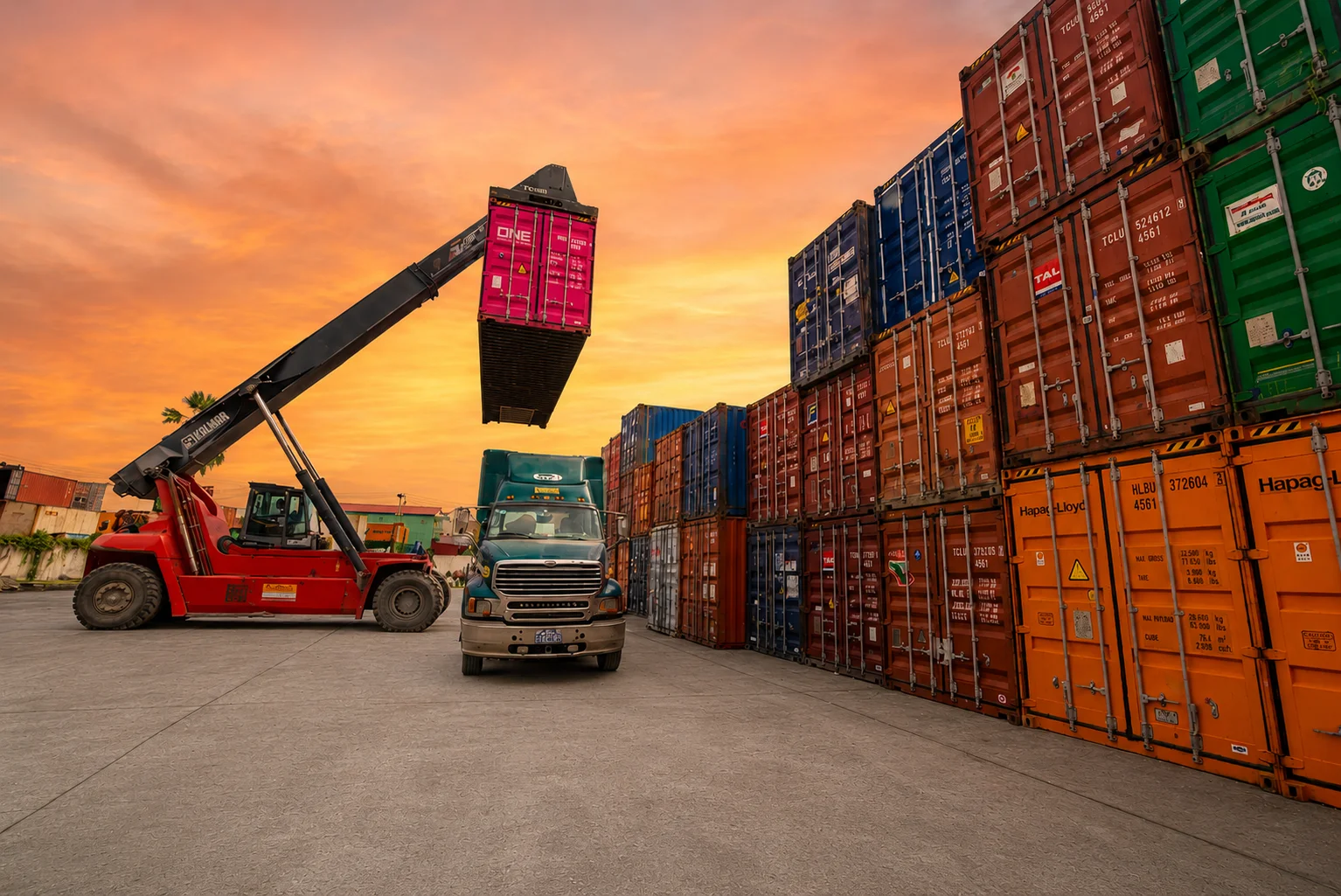 So Nguon Group shipping container terminal and logistics hub