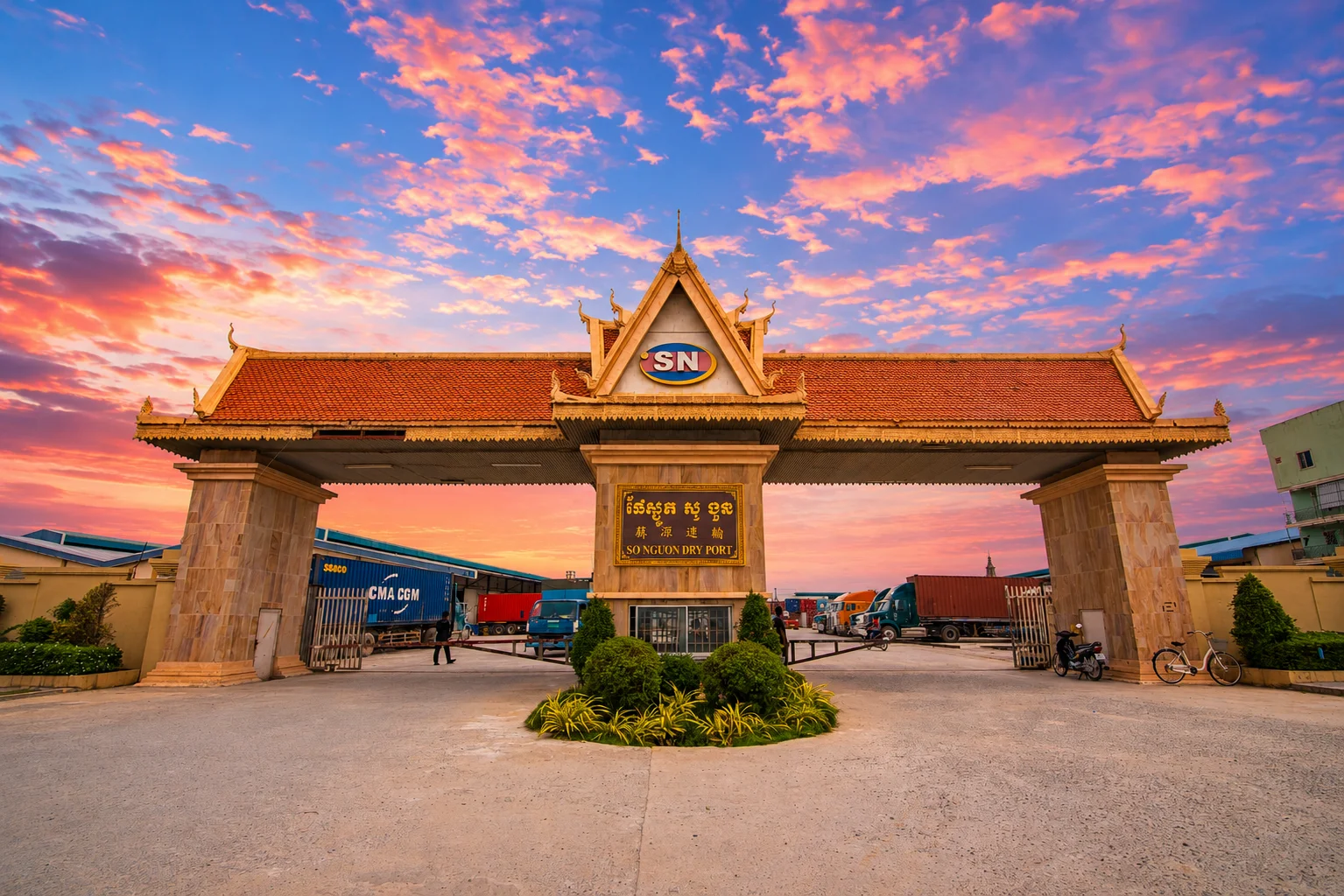 So Nguon Dry Port inland container depot operations