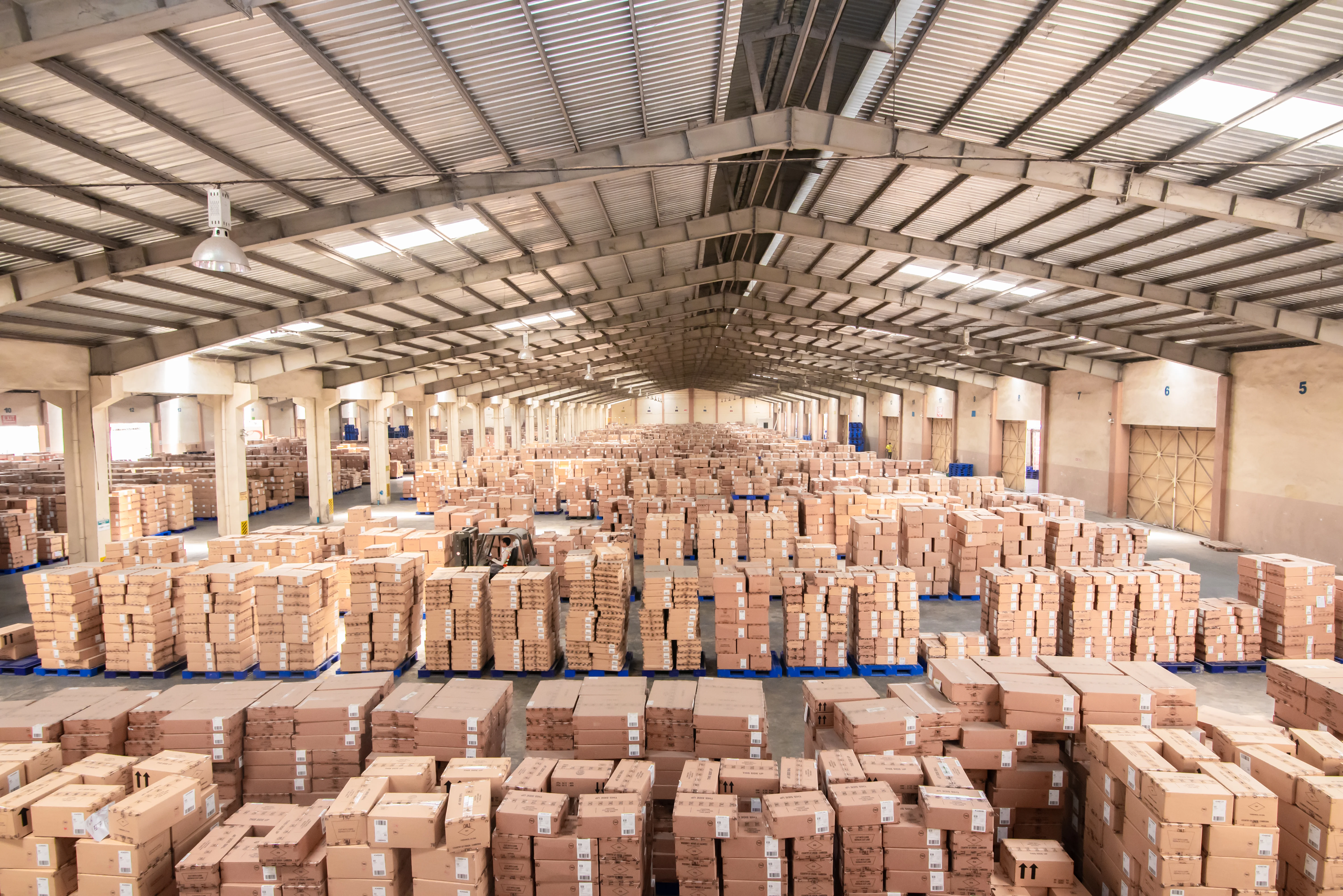 Modern dry port warehousing, logistics distribution and cargo storage Cambodia